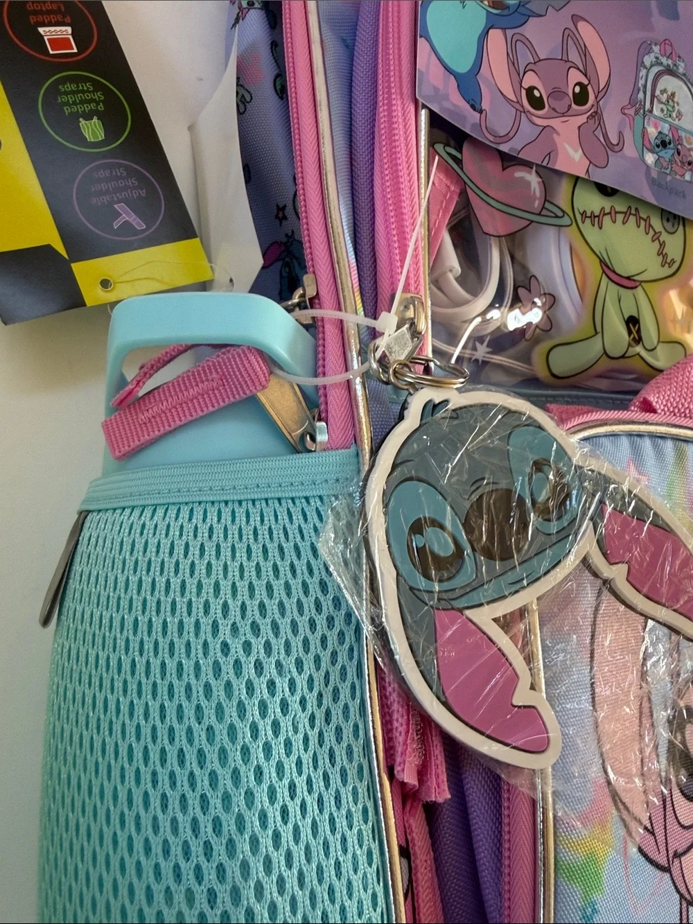 New Disney Stitch Bagpack 5 Piece Set